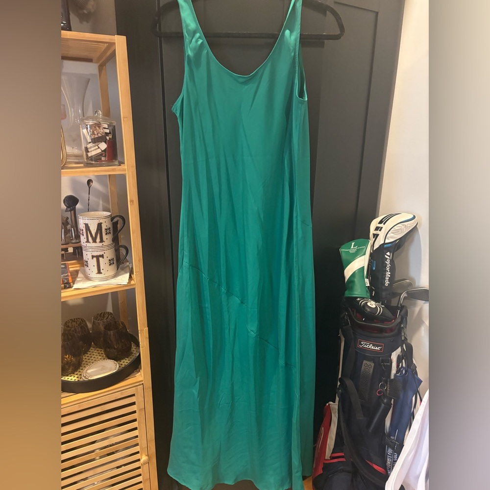 Banana Republic Green Maxi Dress